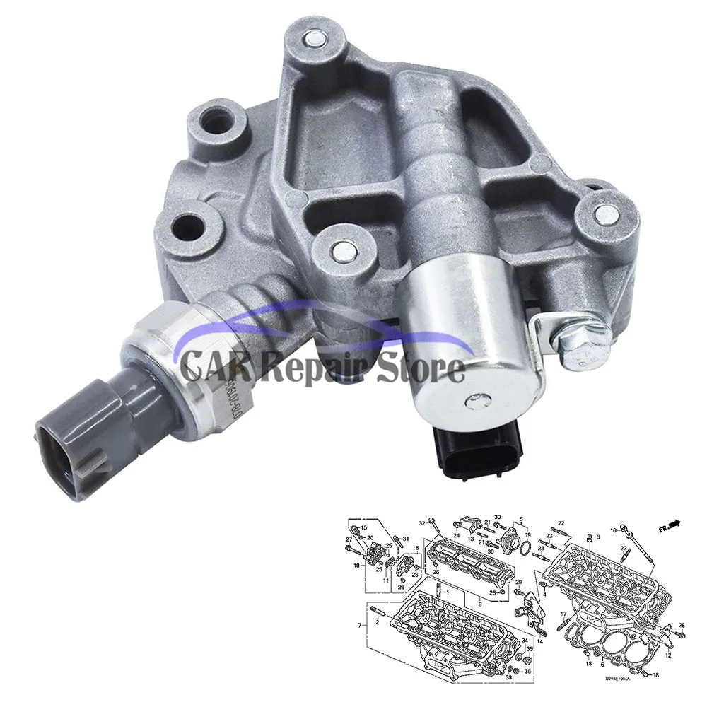 15810-RKB-J01 15810RKBJ01 VTEC соленоид золотник клапан W/прокладка для Honda Accord 2005-2007
