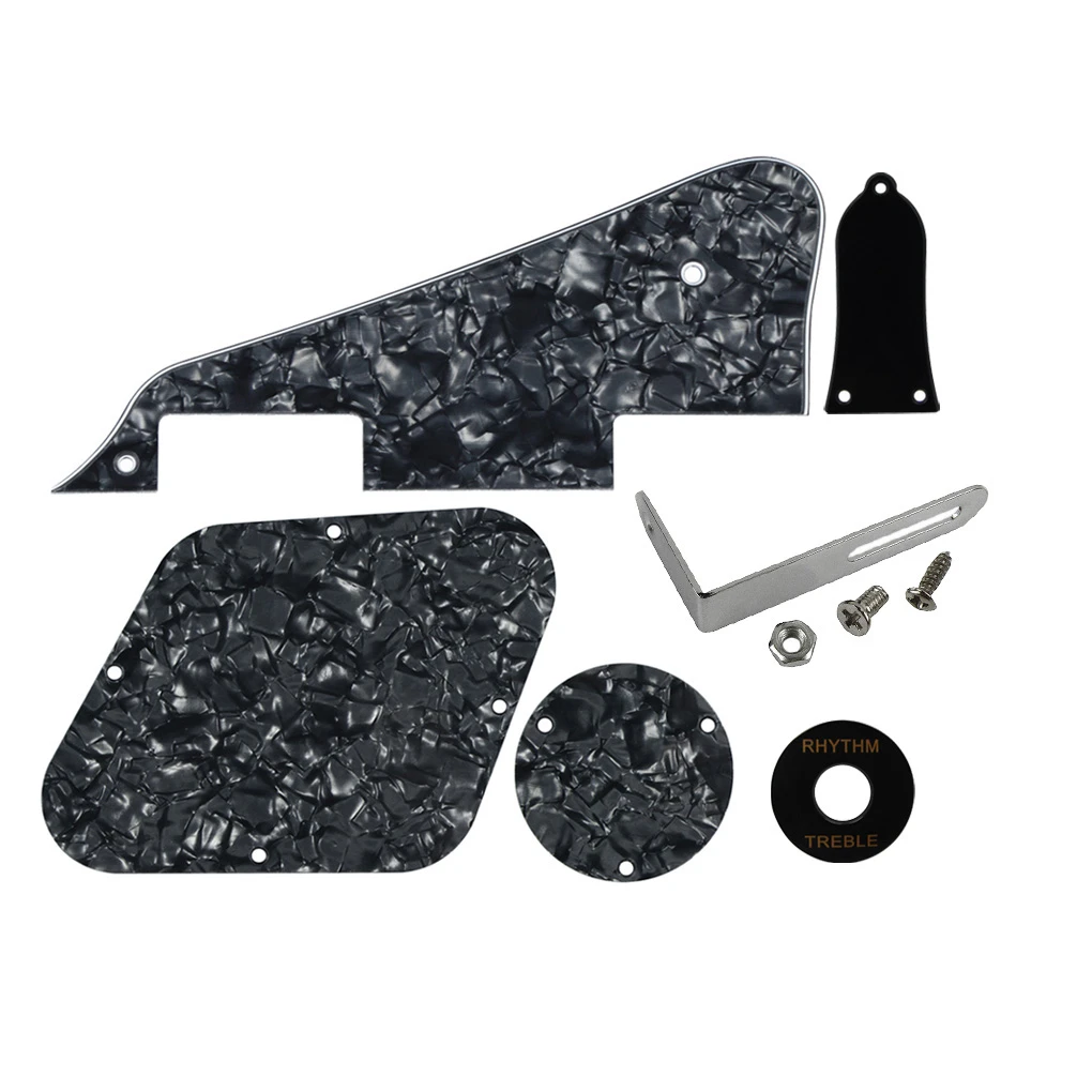 3-ply Truss Rod Cover Screws Set with Guitar Cavity Cover Guitar Parts