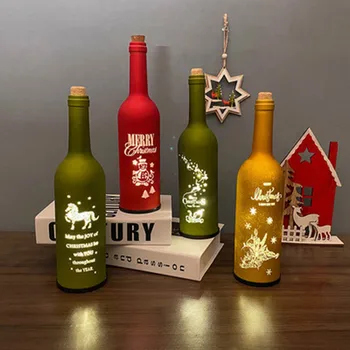 

Battery-powered Wine Bottle Light Bar Light Birthday Party Wine Bottle Stopper Light Strip Christmas Home Decor