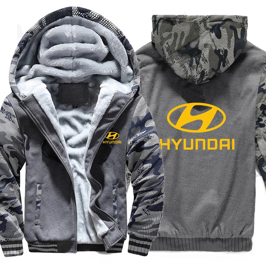 Hyundai толстовки зимняя камуфляжная куртка с рукавом Мужская шерстяная флисовая толстовка hyundai мужская Толстовка
