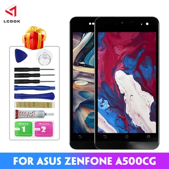 

100% Tested LCD For Asus Zenfone 5 A500CG T00J A500KL A501CG T00P LCD Display Touch Screen Replacement Digitizer Assembly Panel