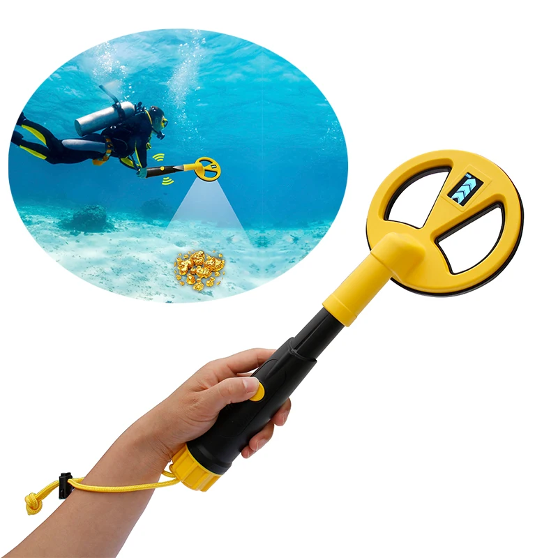 Underwater Metal Detector MD-790 Treasure Finder Gold Outdoor IP68 Waterproof LED Light Vibrations Alarm meter | Инструменты