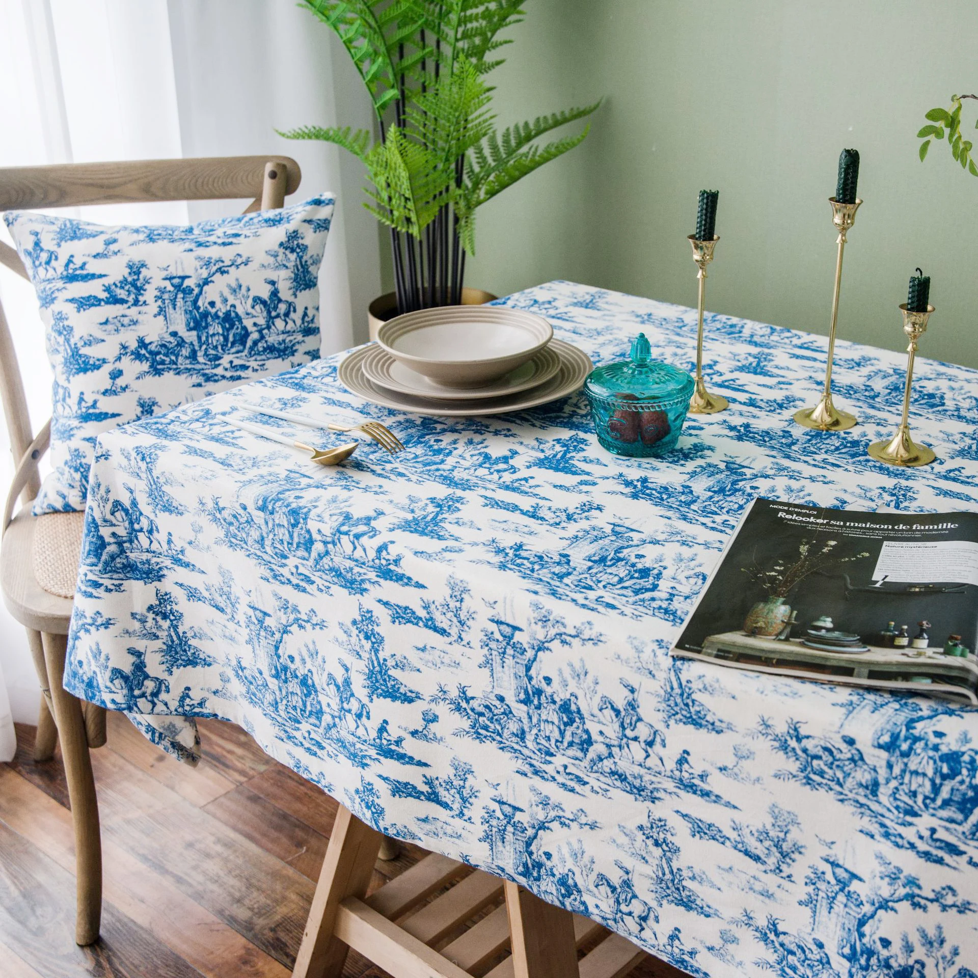 

Скатерть с цифровой печатью для стола tapete скандинавский Ретро Холст покрытие стола для пикника одеяло Tafelkleed mantel mesa nappe de Table