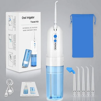 

150ml 4-Mode USB Rechargeable Water Flosser Dental Oral Irrigator Kit