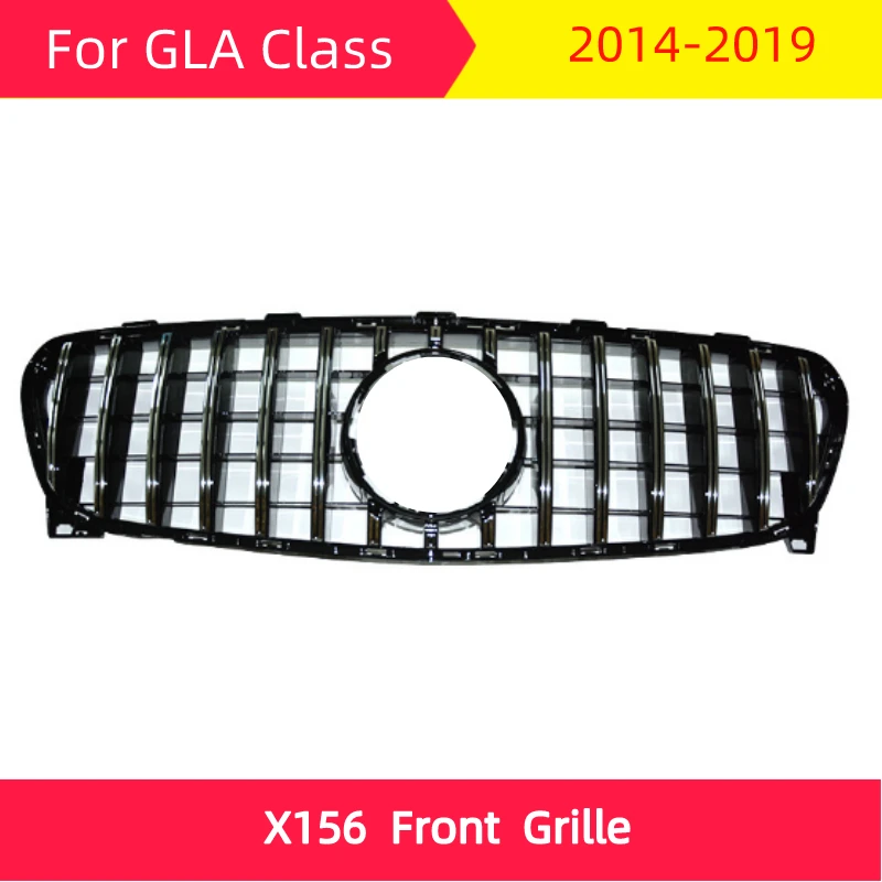 GT Передняя решетка для X156- GLA класса GLA180 GLA200 GLA260 ABS передний бампер Стайлинг автомобильной решетки
