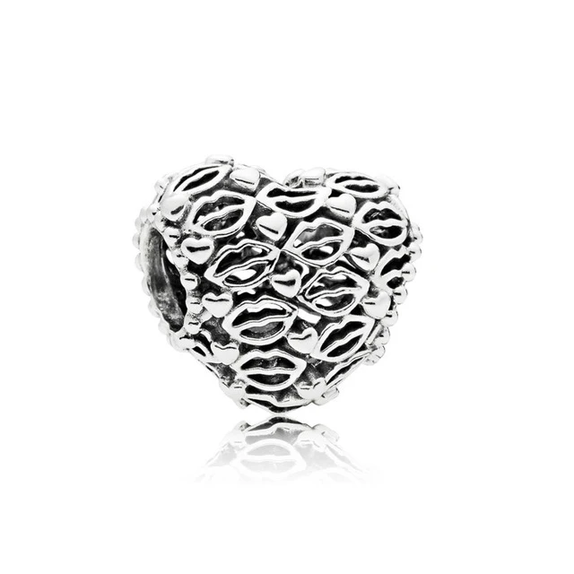 925 пробы Серебряный 1:1 796564 очаровательный браслет Love& Kisses оригинальные женские ювелирные изделия