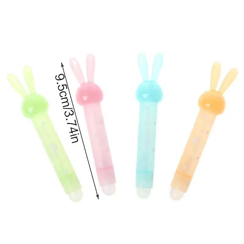 Kawaii Кролик ластик для стираемой ручки милые школьные канцелярские принадлежности подарок Прямая поставка