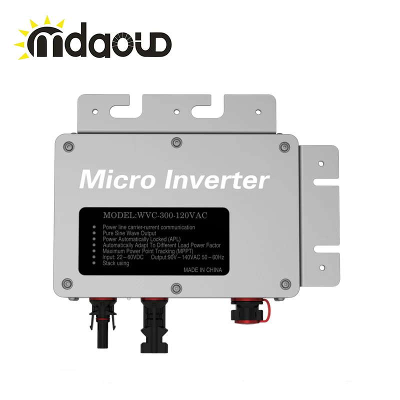 

IP67 300W Waterproof Grid Tie Solar Micro Inverter 110v 220V Communication Function WIRELESS CONTROLLING