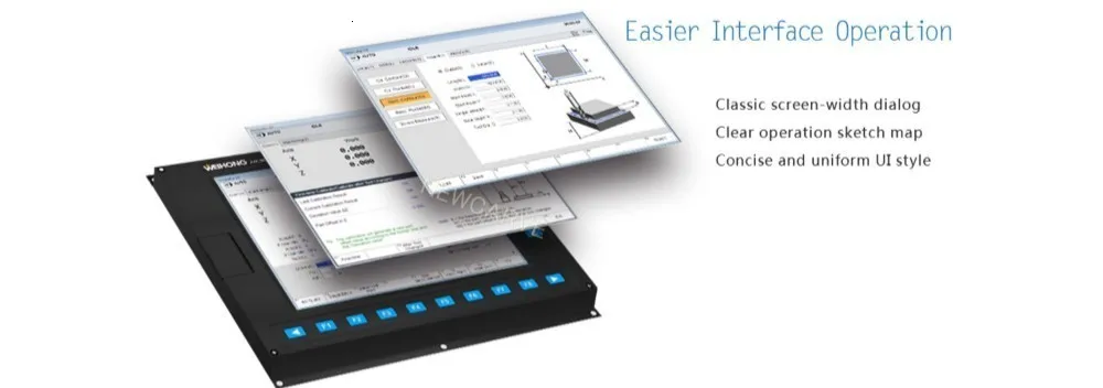 WEIHONG Nc студии V10 Управление; фрезерный станок с ЧПУ 3 оси 4-осевой 5-осевой связь интегрированный Управление карты NK300CX-H/HM/V/VM NEWCARVE