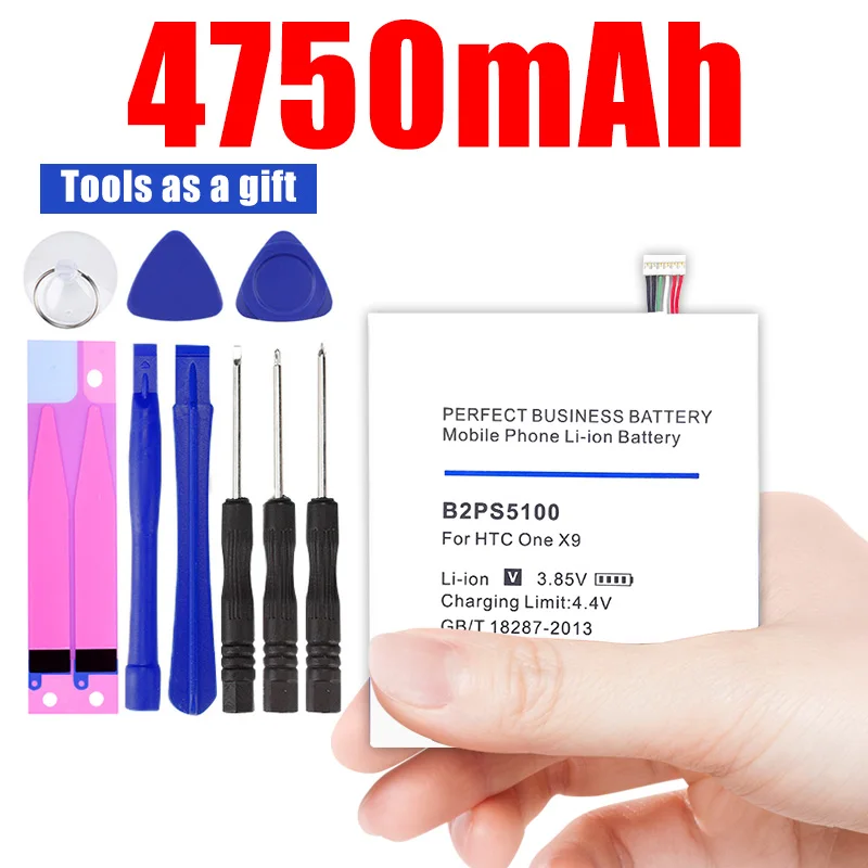 

4950mAh B2PS5100 Battery for HTC One X9 Dual X9E E56ML X9u Desire 10 pro