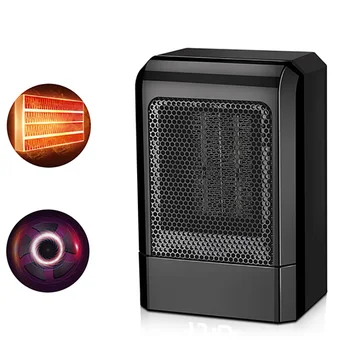 

500W Portable Fan Heater For Home Mini Electric Heater Heating Heater Office Desktop Air Fan Office Room Air Heater Warmer Fan
