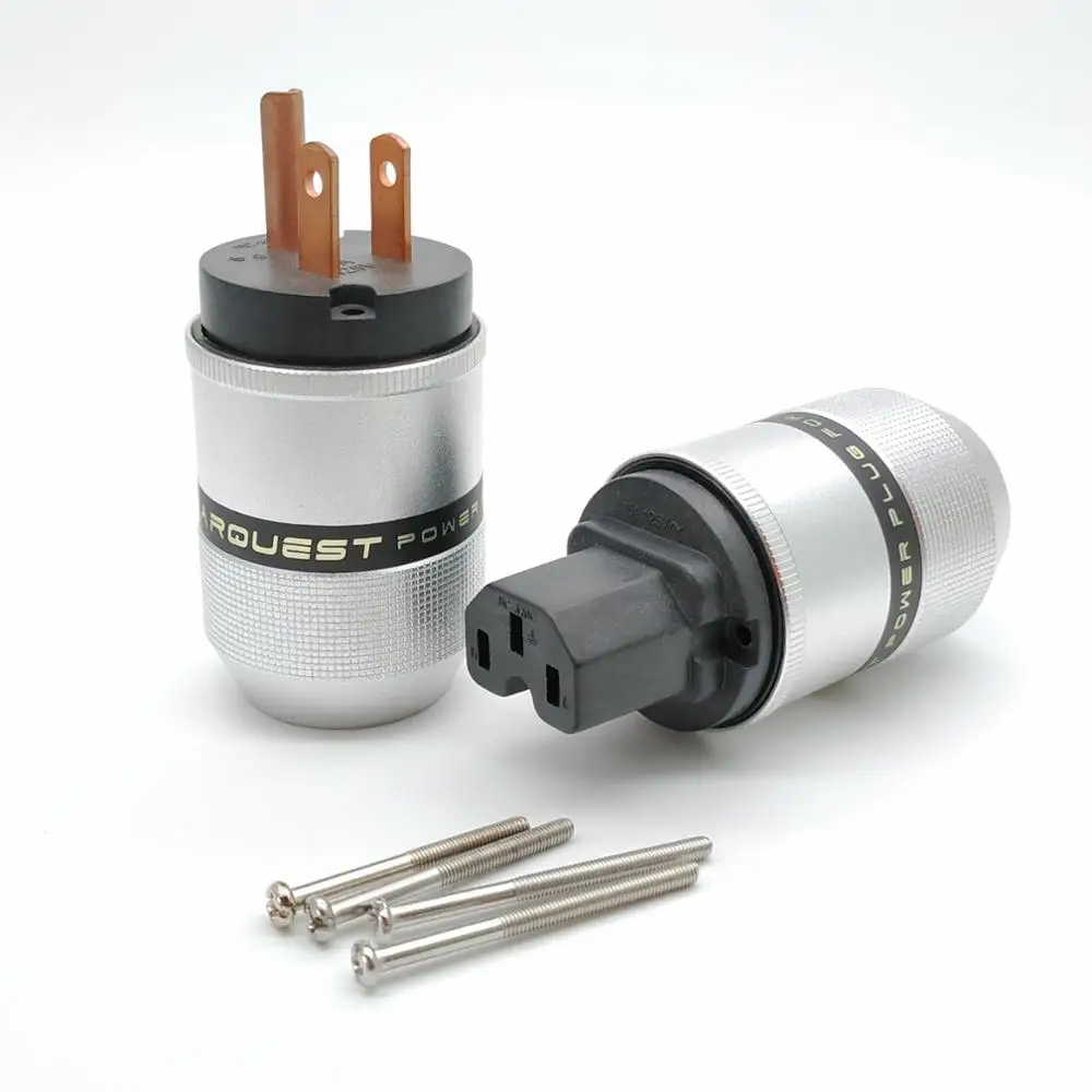 SONARQUEST P25-R(PB) C25-C(PB) Алюминиевый сплав высокого класса чистая красная медь США Разъем питания и IEC разъем для HiFi аудио усилитель