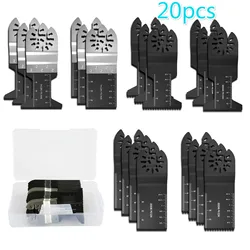 20pcs Oscillating Multifunction Saw Blades Set Professioanl Wood Working Cutter Power Tools Accessories Circular Saw Blade