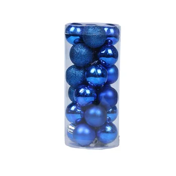 

24 Pcs Christmas Balls Baubles Xmas Tree Hanging Ornament Xmas Decorations