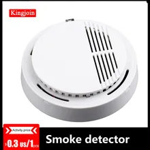 1 шт., детектор дыма, детектор пожарной сигнализации,датчик дыма независимый датчик дымовой сигнализации для дома, офиса, безопасности, фотоэлектрическая дымовая сигнализация