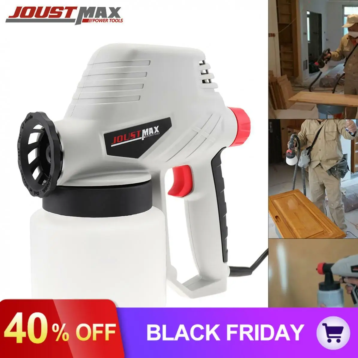 130 Вт домашний электрический Краскораспылитель легко распыляемый и чистый идеально подходит для начинающих