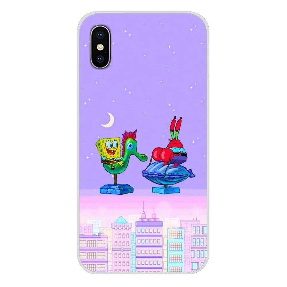 images 7 SpongeBob квадратные брюки для huawei mate Honor 4C 5C 5X6X7 7A 7C 8 9 10 8C 8X20 Lite Pro Аксессуары чехлы для телефонов - Цвет: images 7