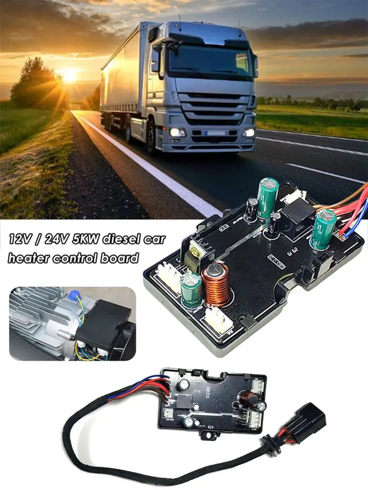 

LCD Control Board Diesel Air Heater Motherboard 12V/24V 5KW 3KW 8KW LCD Control Board Heater Motherboard For Car Trunk