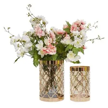 

home decor vase decoration living room vases decoration luxury metal decoration decor oom handicraft American style handicraft