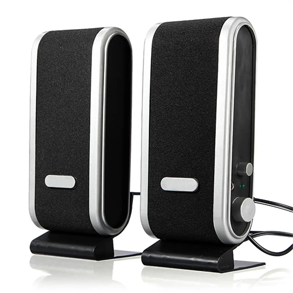 6W DC 5V Portable Mini Speaker 3.5mm Audio Jack Laptop Computer PC