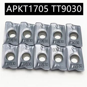 

10PCS APKT1705 TT9030 High Quality Carbide Inserts External Turning Tools Metal Turning Tools Machine Parts Lathe Tool