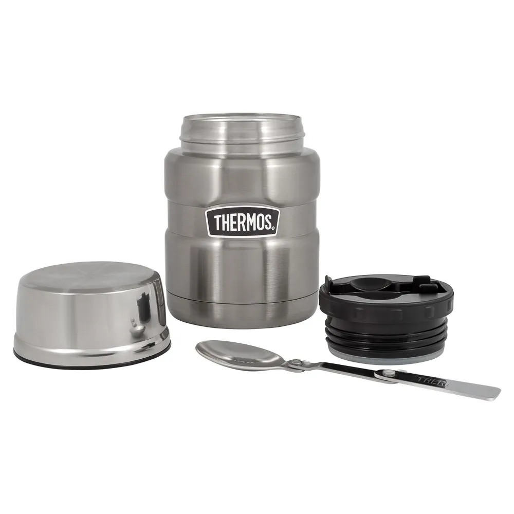 Термос THERMOS SK3000-SBK 0,47L из нержавеющей стали для еды