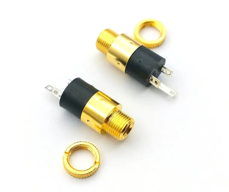 3 5mm Male to 6 5mm Female Adapter 3 5 plug to 6 35 Jack Stereo Audio Adapter for Microphone Headphone AUX Cable Convertor 50PCS