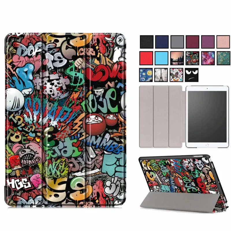 Чехол для планшета ipad 10 2 2019 чехол книжка Apple 7 го дюйма A2200 A2198 A2232 умный защитный