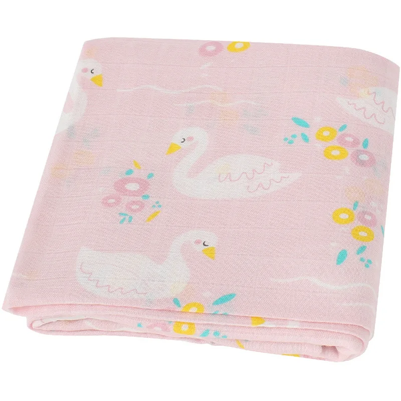 Bamboo Soft Baby Blanket For Newborn