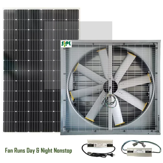 Sunny Vent Tools Centrifugal Air Blower Fan Solar Power 4u0026#39;u0026#39; Metal  Blades DC Heat Extraction Ceiling Gable Basement Exhaust Fan - AliExpress