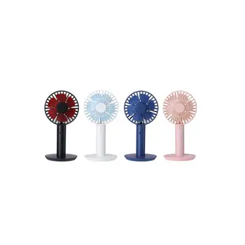

033a Creative Usb Power Display Handheld Fan Convenient Mini Fan Student Fan Summer Portable Small Fan