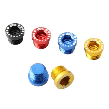 

2020 4PCS Mountain Bike Brake Screw Nut Aluminum Alloy V Brake Screw M10 Installation Head Cap Bolts Nuts Turn Buckle