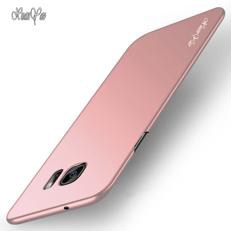XUANYAO Luxury Cover For Samsung Galaxy S7 Edge Case Cover Matte Slim Coque For Samsung Galaxy S7 Case Frosted Hard Back Cover (19)