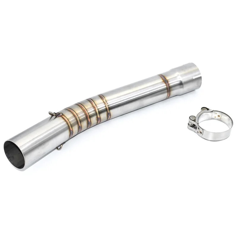 Для YAMAHA YZF-R6 R6 1998- 14 13 мотоциклетные 51 мм звеньевая средняя труба полная система глушителя Передняя выхлопная труба R6