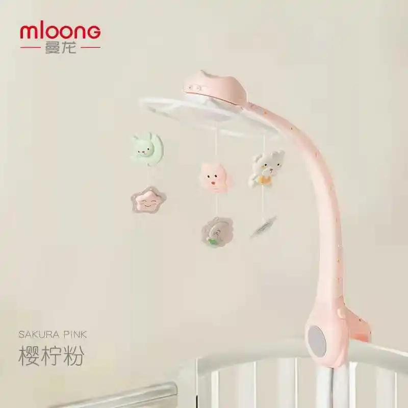 

Man Dragon Newborn Bed Bell Music Rotating 0-6 Month Baby Toy Bed Pendant Boy Rattle Bedside Bell