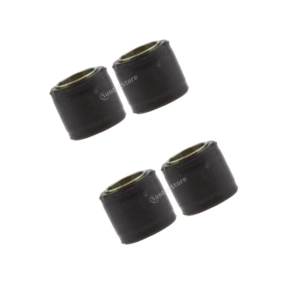 4-Piece Motorcycle Shock Absorber Suspension Bushing Rubber Bushes for Updated Parts