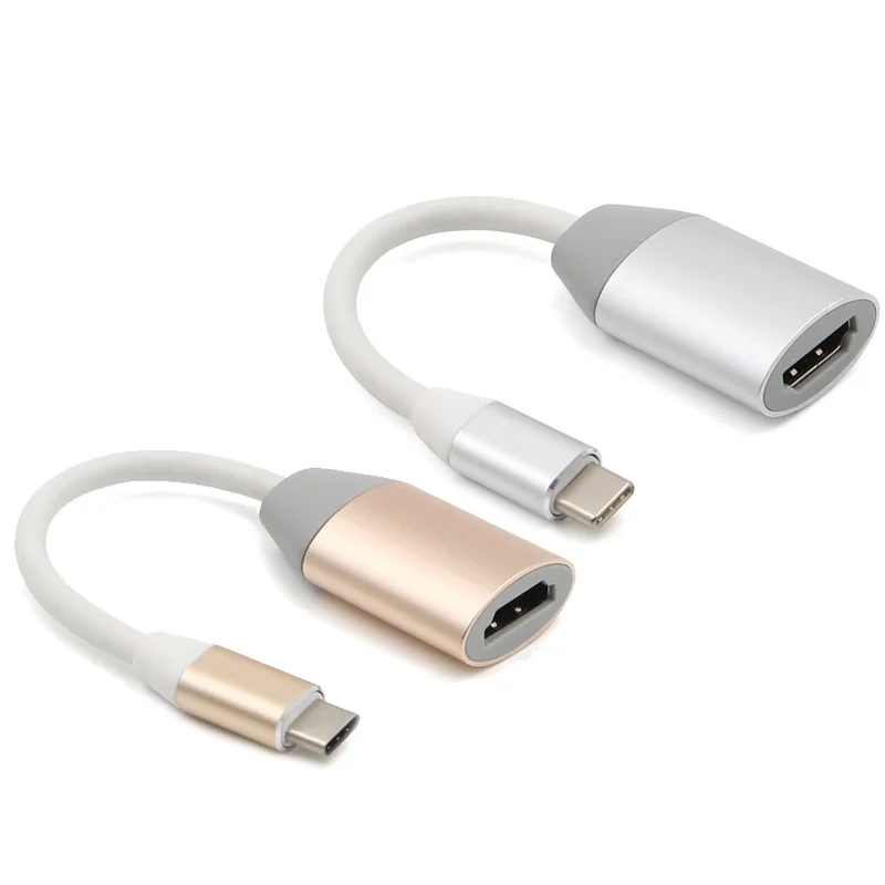 USB C 3 1 Type C To HDMI Converter Adapter Cable For Macbook Laptop Computer Designed 4