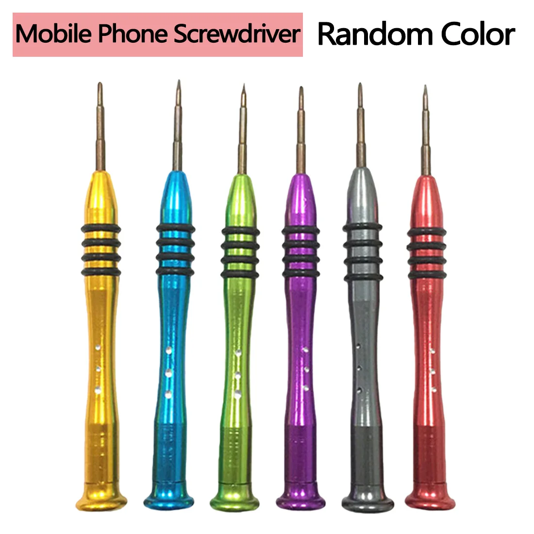 

Precise Screwdriver Dismantling Tool Non-slip For IPhone Phone Repair Tool Word 2.0/Cross 2.0/Cross 1.5/Pentagonal 0.8/ 0.6 Y