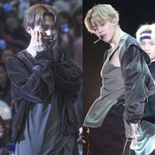 Kpop nieuwe concert stadium kleding JImin худи на молнии пальто для мужчин и женщин Корейская куртка толстовка уличная одежда
