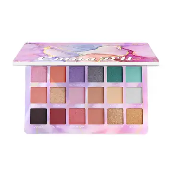 

18 Color Eyeshadow Palette Colors Matte Shimmer Metallic Eye Shadow Makeup Matte Metallic Eye Makeup