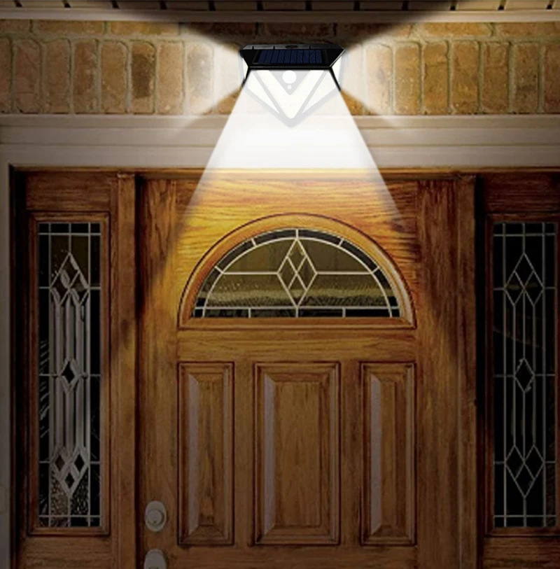 Lâmpada de Parede de Indução de Corpo Lâmpada de Parede de Poupança de Energia e Ambiental Cinco-face Luminosa Humano Multi-purpose Solar 5 Lâmpadas solares