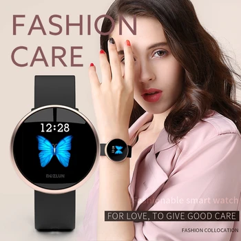 

SKMEI B36 Women New Smart 12 languages Digital Watch Female Russian Reminder Heart Rate Watches Calorie Step Beauty Wristwatch