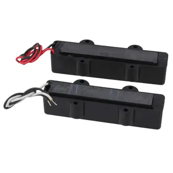 

Black Neck Bridge Bass String Sealed Pickups Set for JB 4 String Bass Guitar Pack of 2