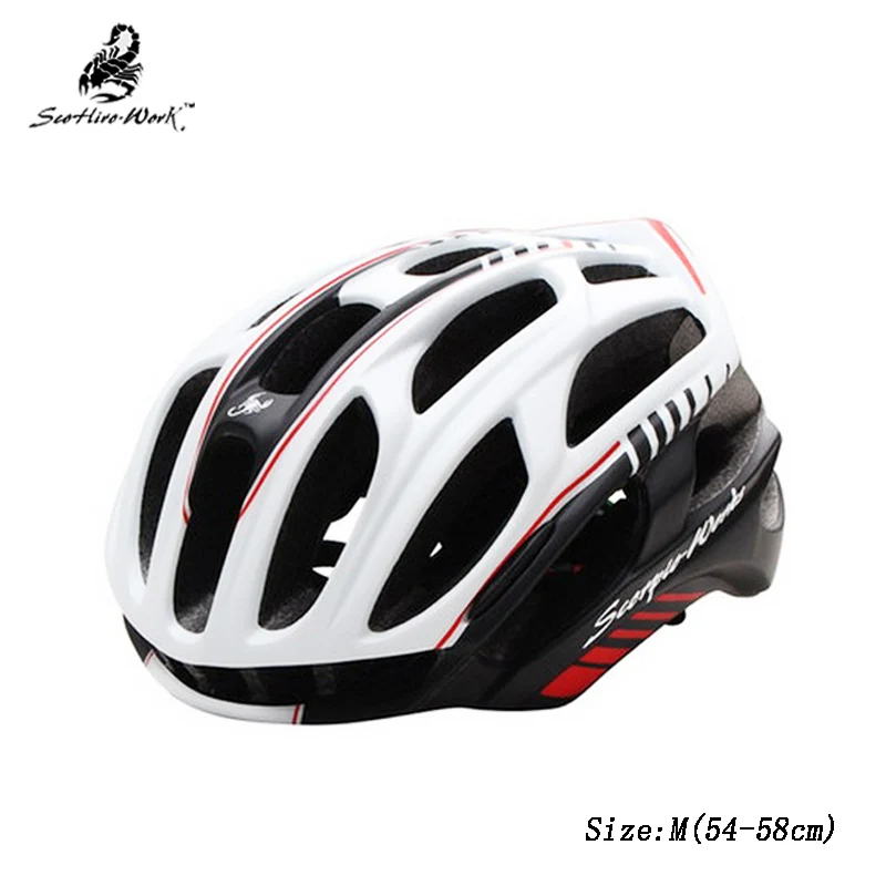 Сверхлегкий велосипедный шлем с красный светодиодный свет MTB Дорожный велосипед Велоспорт Шлем Для мужчин Для женщин горный велосипед Велоспорт Шлем емкости ciclismo - Цвет: color 7-M