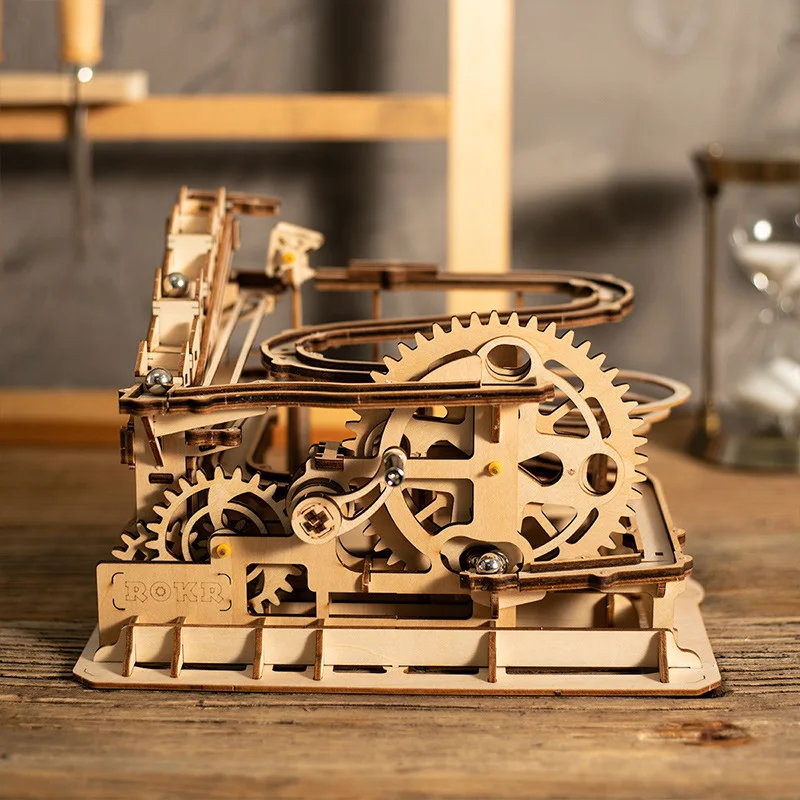 

Robotime Creative Science And Technology Wood Educational Toy Stereo Fight Inserted Mechanical Model Hot Sales Creative Gifts