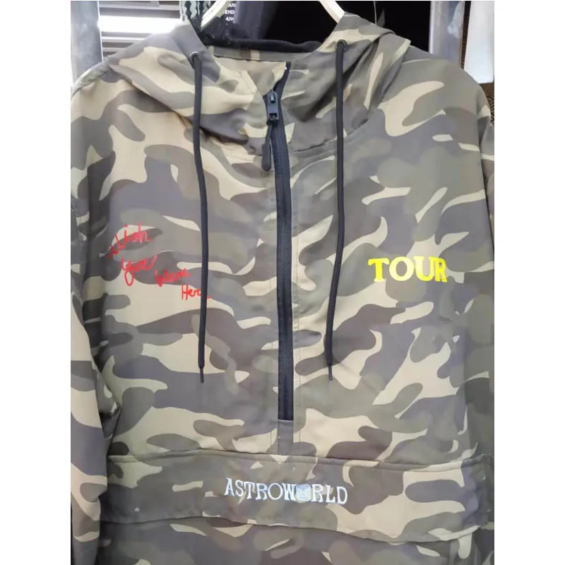 Buy The New AstroWorld Jacket 2019 Men Women Travis Scott Jackets James Casual AstroWorld Outwear Coats NO BySTANDERS TOUR