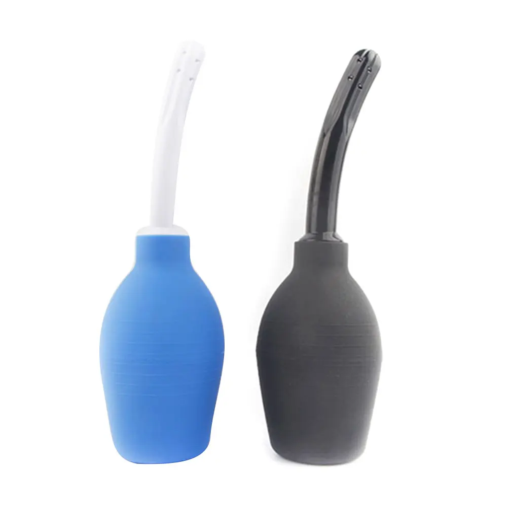 Vagina &amp Anal Cleaner Enema Cleaning Container Douche Bulb Design Medical Rubber Health Hygiene Tool Sex Toys For Woman/Man |