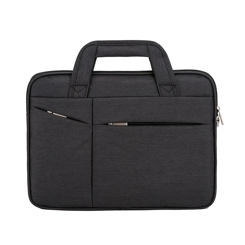 16in Men Simple Briefcase Oxford Cloth Waterproof Wear-resistant Laptop Bag-OPK