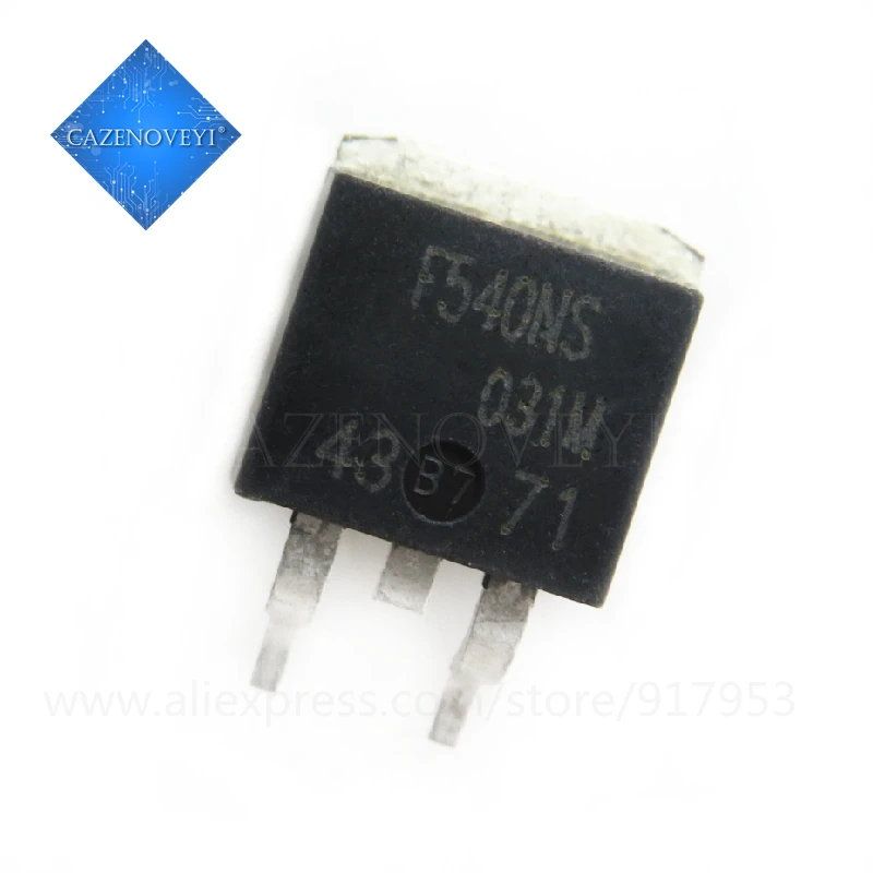 

10 шт./лот IRF540NS IRF540S IRF540 F540NS TO-263 новая Оригинальная фотография