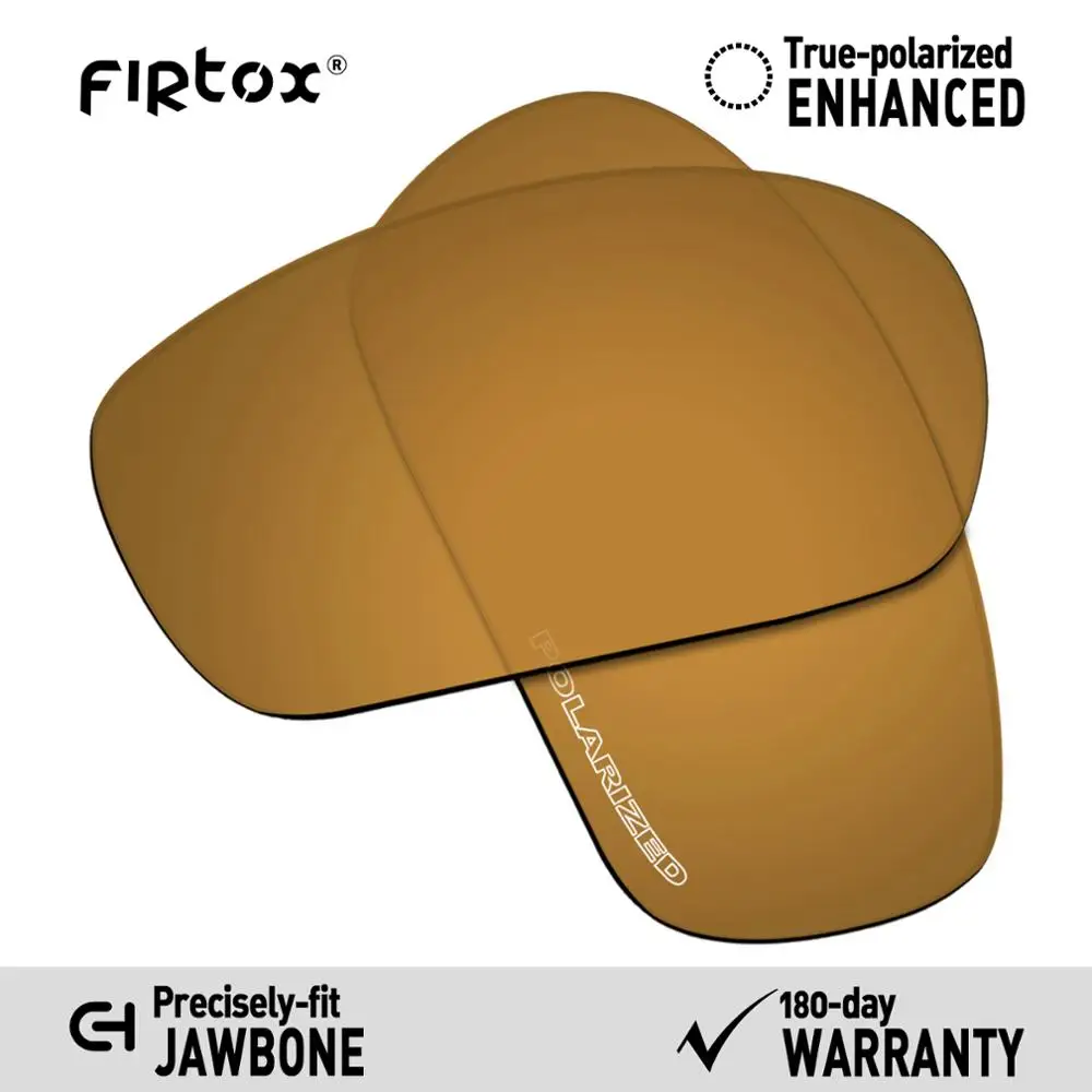Firtox анти-Морская вода поляризованные Сменные рассеиватели для-Oakley Jawbone Солнцезащитные очки(срок службы линзы только)-несколько Цвета - Цвет линз: Bronze-Anti Salt
